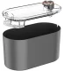 Automatic Dog and Cat Water Fountain Drinker 3L, Gray