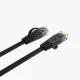 Orico PUG-C7B CAT7 10Gbps RJ45 plokščias tinklo laidas, 8 m, juodas