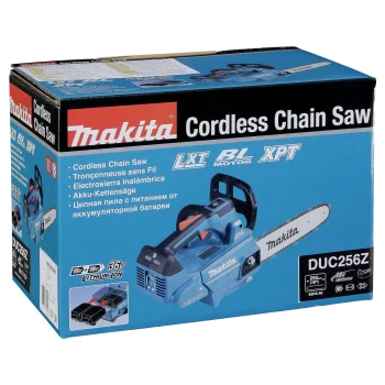 Akumuliatorinis grandininis pjūklas Makita DUC256Z LXT 2x18V 25 cm be akumuliatoriaus