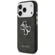 Guess dėklas skirtas iPhone 17 Pro, 4G Big 4G Classic Logo, juodas