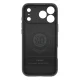 Spigen Parallax \"S\" Mag dėklas telefonui iPhone 17 Pro, juodas