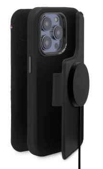 Decoded Detachable Wallet Case Leather with MagSafe with Flip  iPhone 14 Pro Max - Black