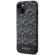 Guess G Cube Stripes MagSafe dėklas iPhone 14 Plus telefonui, juodas