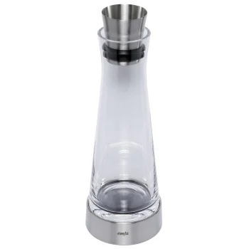 Aušinantis stiklinis grafinas Emsa Flow Slim su šaldymo pagrindu, 1,0 l