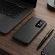 Atverčiamasis dėklas Tech-Protect Smart Wallet, skirtas Samsung Galaxy A27 5G, matinė juoda
