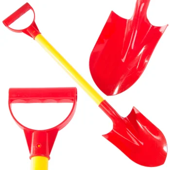 Plastikinis kastuvas vaikams smėliui ir sniegui, 65 cm