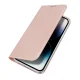 Dux Ducis Skin Pro atverčiamasis dėklas iPhone 15 Pro Max, rožinis