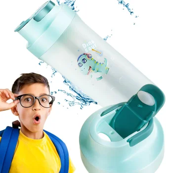 Kids Water Bottle 500ml for School Leak Proof Reusable Drink Bottle