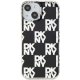 DKNY IML Checkered Mono Pattern dėklas iPhone 15 Plus / 14 Plus, juodas