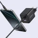 Ugreen X516 30W GaN sieninis įkroviklis, 1x USB-A, 1x USB-C, pilkas