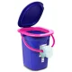 GreenBlue GB320BR nešiojamas tualetas, 19 l, tamsiai mėlynas / rožinis