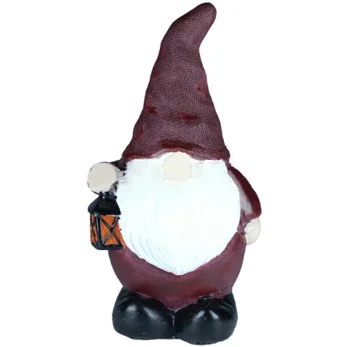 Solar Garden Light Gnome 43cm, ZD119A