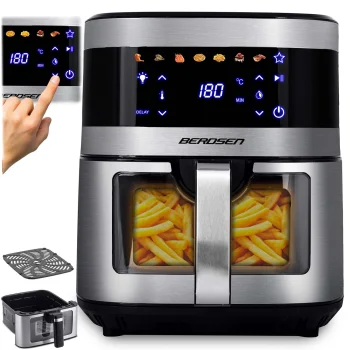 Berdsen Bd-656 9.1L Air Fryer, 1700W, Silver