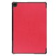 Lenovo Tab M10 (3rd Gen) (TB-328FU) trifold atverčiamasis dėklas, raudonas