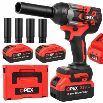 OPEX TOOLS OPX28038 akumuliatorinis smūginis veržliasukis 700Nm