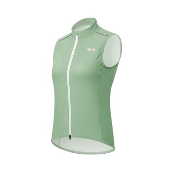 Rockbros MJ008 TVI Women's Windproof Cycling Vest Size L - Green