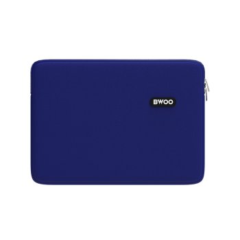 BWOO 14 Inch Laptop Sleeve Waterproof Neoprene Case, Navy Blue