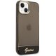 Guess Translucent dėklas, skirtas iPhone 14 Plus 6.7\", juodas