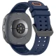 Laikrodžio dirželis Tech-Protect Silicone Air skirtas Samsung Galaxy Watch 40/44/46 mm, Navy Blue