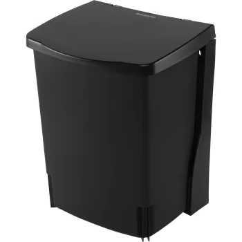 Įmontuojama šiukšliadėžė Brabantia 10 l, juoda