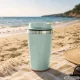 Termopuodelis su siurbtuku 380 ml, žalias