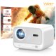 Yaber L2s LCD FullHD 1080p multimedijos projektorius su JBL garsiakalbiais, baltas