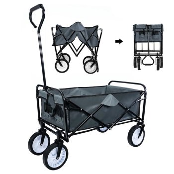 Carruzzo Sulankstomas transportavimo vežimėlis, 4 ratai, 70 kg