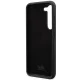 Karl Lagerfeld Silicone Ikonik dėklas Samsung Galaxy S23 telefonui, juodas