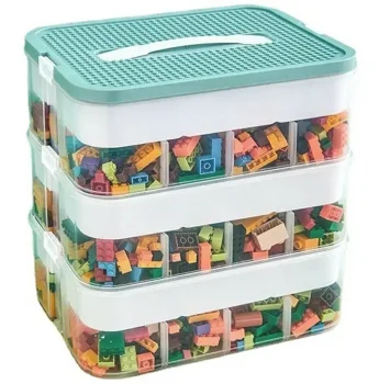 3-Tier Toy and Building Block Organizer Box DA326