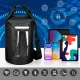 WNA-15L neperšlampamas krepšys 15 l su RFID skyriumi, juodas