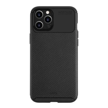 Apple iPhone 12 Pro Max 6,7" Uniq Etui Hexa Case Cover, Black