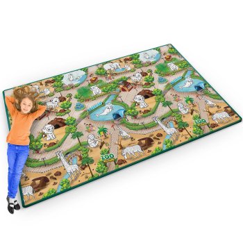 Ricokids RK-343 susukamas putplasčio spalvinimo kilimėlis, 200 x 120 cm