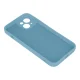 Apple iPhone 16 dėklas Matt Silicone Color Case Cover, šviesiai mėlynas