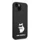 „Karl Lagerfeld“ Silicone Choupette MagSafe dėklas „iPhone 14 Plus“, juodas