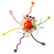 Sensory teether toy for babies Bibi-inn, pink