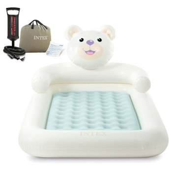 Intex pripučiama vaikiška lova su pompa 132x71x10 cm (139686)
