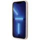 Guess 4G Big Metal Logo dėklas iPhone 15 Plus / 14 Plus, rožinis