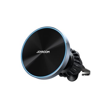 Joyroom JR-ZS240 Pro Magnetic Car Holder & 15W Wireless Charger, Air Vent, Black