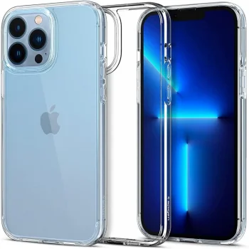 Spigen Ultra Hybrid dėklas iPhone 13 Pro (6,1"), Crystal Clear