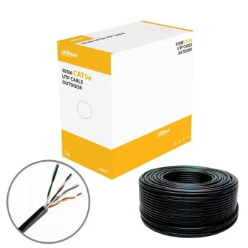 Dahua lauko UTP CAT5e tinklo kabelis 305m PFM920-5EU