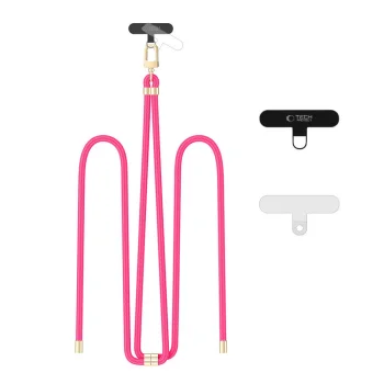 Tech-Protect C7S Adjustable Crossbody Phone Strap - Pink