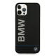 BMW dėklas Signature Printed Logo telefonui iPhone 12 / 12 Pro, juodas