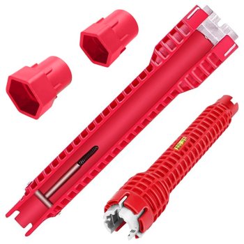 Universal Socket Wrench for Sink Faucet Installation