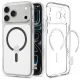 Spigen Ultra Hybrid MagSafe dėklas telefonui iPhone 18 Pro Max / 17 Pro Max, Clear Graphite