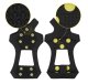 MOUNTAIN GOAT Ice Snow Traction Cleats Crampons Anti-Slip Snow Shoes Cleats for Men Women Hiking, Size L (41-44)