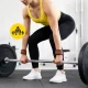 4FIZJO odiniai traukos diržai Deadlift Straps, rudi
