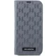 Karl Lagerfeld dėklas iPhone 14 Pro Max telefonui Saffiano Monogram, sidabrinis