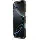 Guess IML Gradient Triangle Logo MagSafe dėklas telefonui iPhone Air, juodas