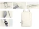 City Laptop Backpack 20L Travel School Bag with USB Port, White