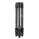 K&F Concept K-series K254C2 anglies pluošto trikojis su rutuline galvute